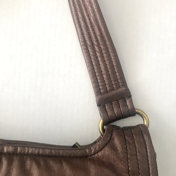 Kooba Copper Toned Genuine Leather Shoulder Purse main image 0